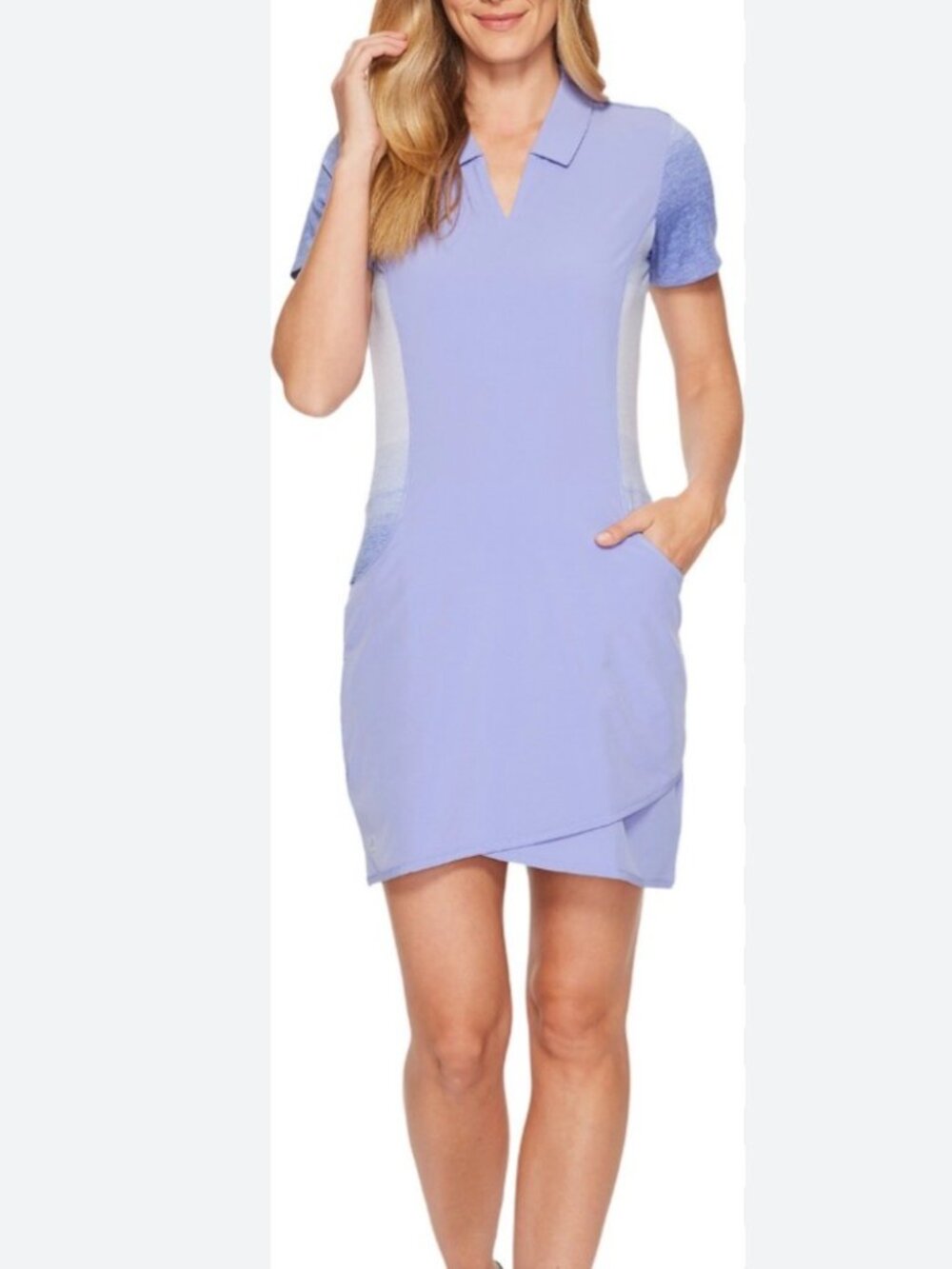 adidas Lavender Polo Dress